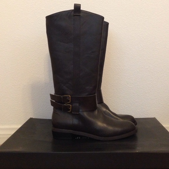 JustFab Shoes - Just Fab Brown Riding Boots