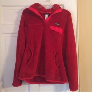 Red Patagonia Pullover