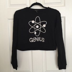 GENIUS Graphic Pullover Crewneck