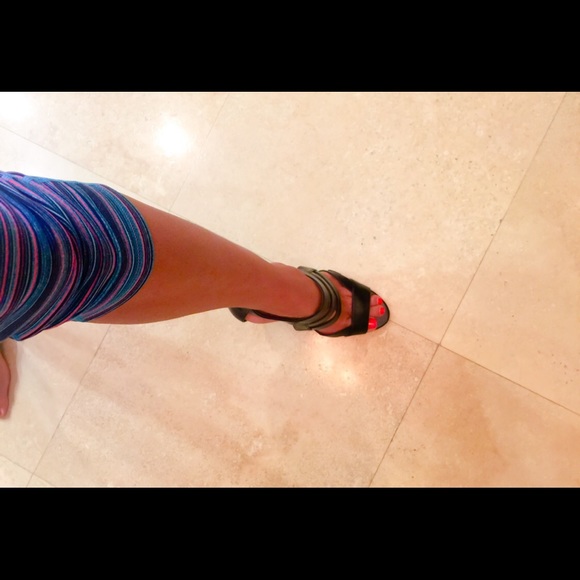 Nine West Strappy heels for work or play.