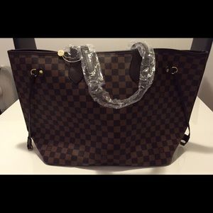 Checkered bag