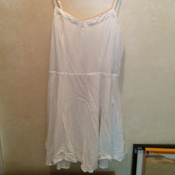 forever 21 white cutout dress