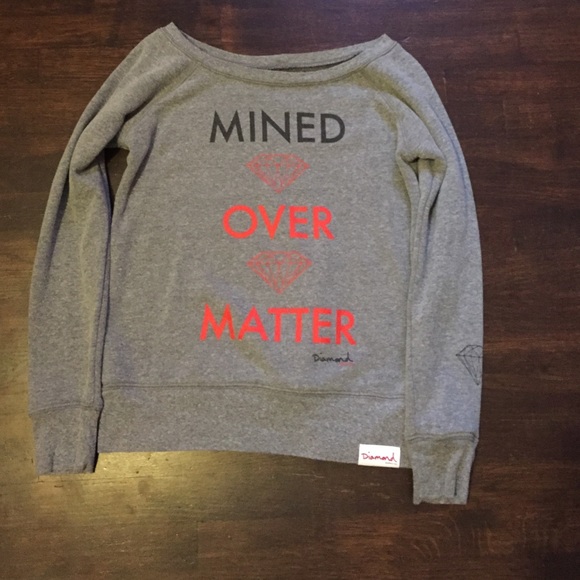WOMENS Diamond Mind Over Matter Sweater - Picture 1 of 3