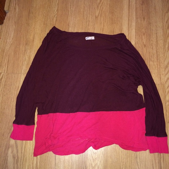 Two Tone Long Sleeve