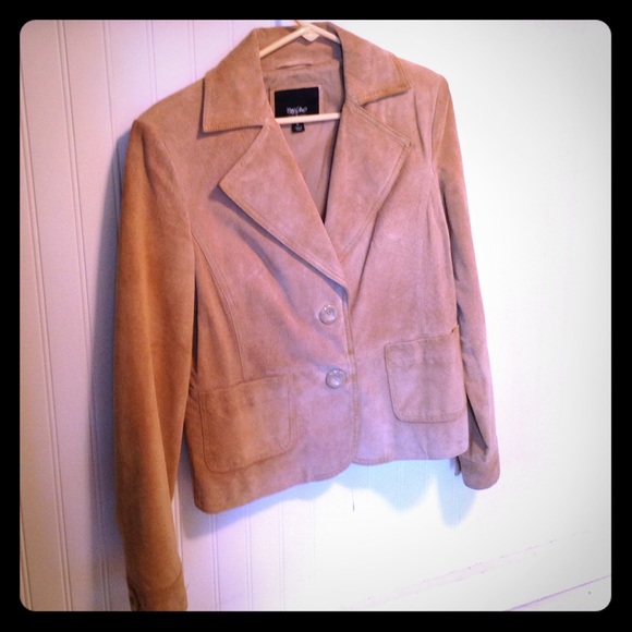 Mossimo suede jacket medium