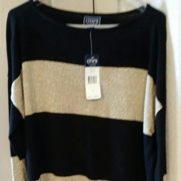 New woman's Chaps sweater