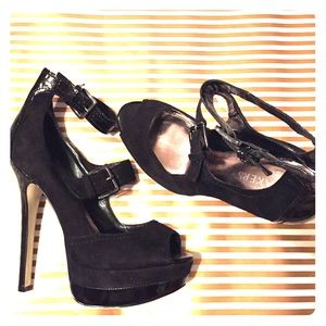 Bakers Encore Peep Toe Heel