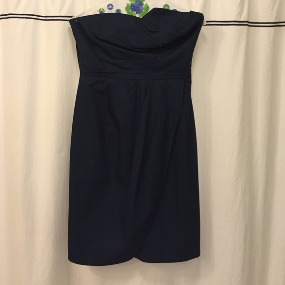 🎉🎉Last Chance 🎉🎉J. Crew Navy Bridesmaid Dress - Picture 2 of 2