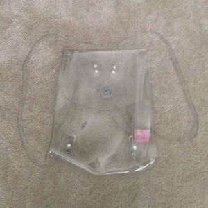 American apparel clear jelly backpack
