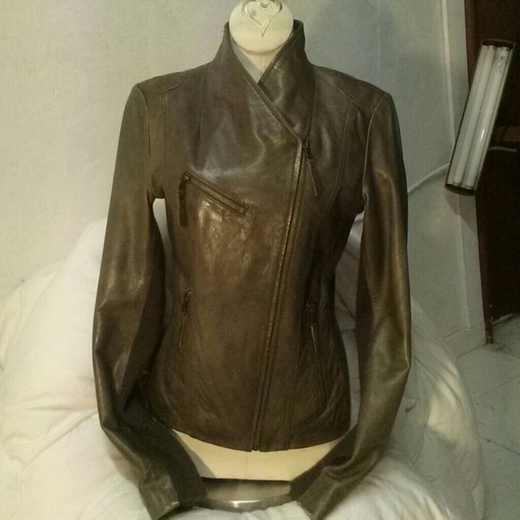 Marc New York 100% Genuine Leather Jacket, Small