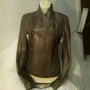 Marc New York 100% Genuine Leather Jacket, Small
