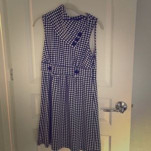 Houndstooth Dress