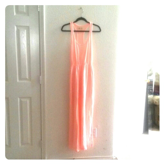Hollister Dresses & Skirts - Coral Maxi with Side Slits