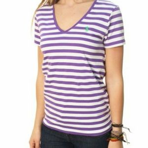 Ralph Lauren Sport V-neck striped shirt