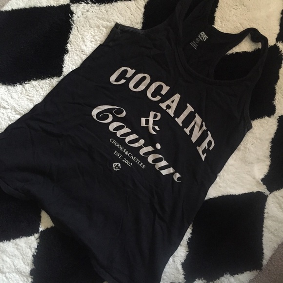 Crooks and Castles "Cocaine & Caviar" Tank top