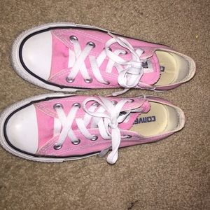 Pink converse