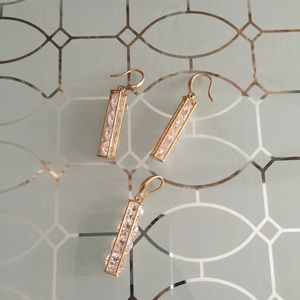Earrings and necklace set