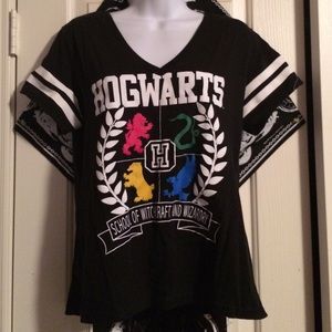 Harry Potter Hogwarts V-Neck