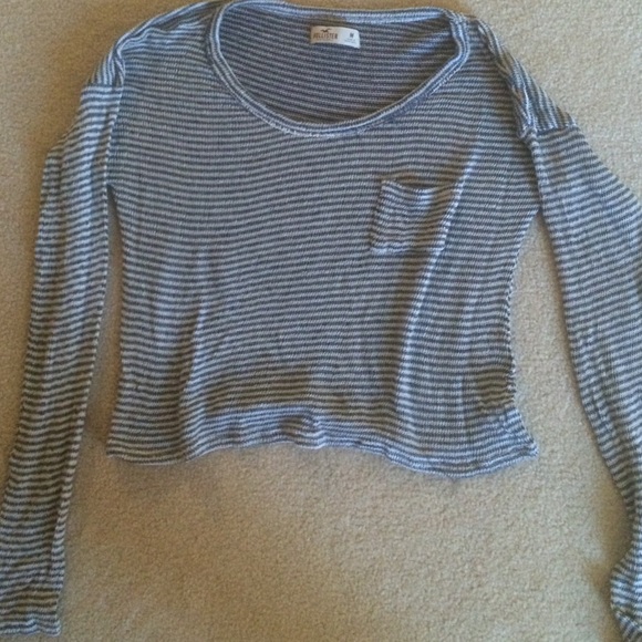 Hollister cropped sweater