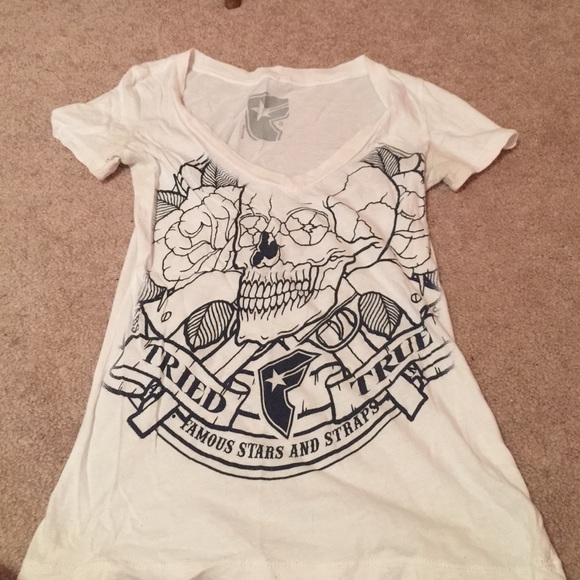 famous stars and strap t-shirt