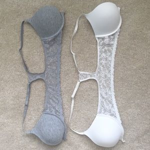 Two Victoria's Secret bras
