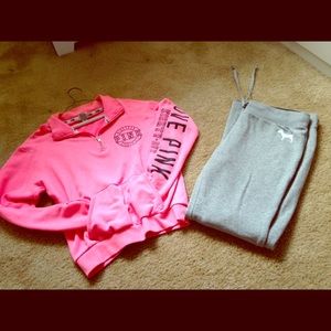Victoria secret sweater & sweats set