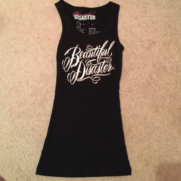 beautiful disaster tank top