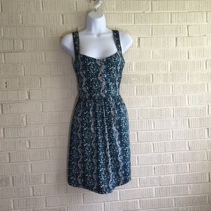 NWT Teal floral dress