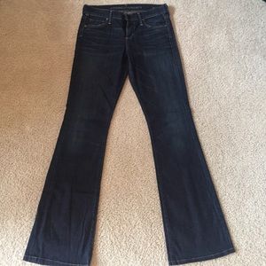 Citizens of Humanity petite boot cut leg jeans