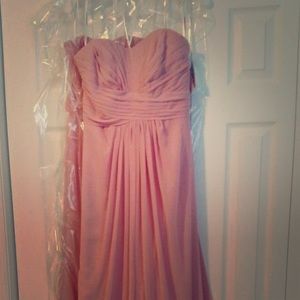 NWT David's Bridal bridesmaid dress color: Ballet