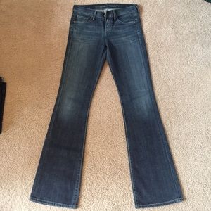 Citizens of humanity light wash petite bootcut leg