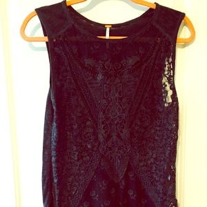 Free People knit tank top