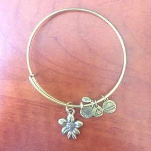 Alex and Ani flower bracelet!