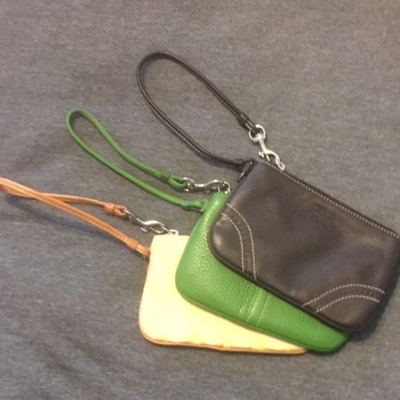 ALL 3 COACH WRISTLETS