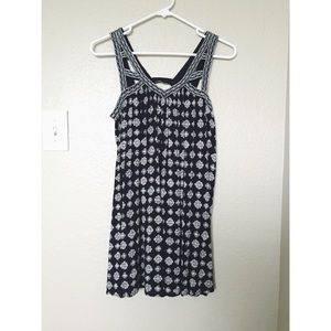 AEO black flowered dress