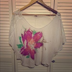 Loose fitting blouse