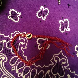 Yin Yang braided bracelet