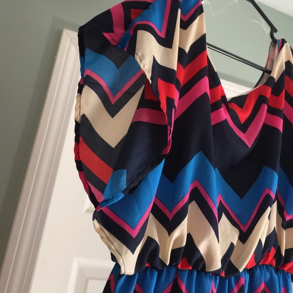 Chevron Dress - Picture 2 of 2