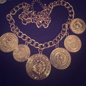 Lion head necklace
