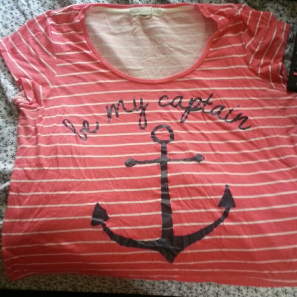 Coral Crop top