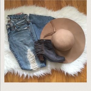 💕💕🎉🎉True Religion Joey Destructed Flare