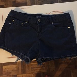 Navy Blue American Eagle Short Shorts