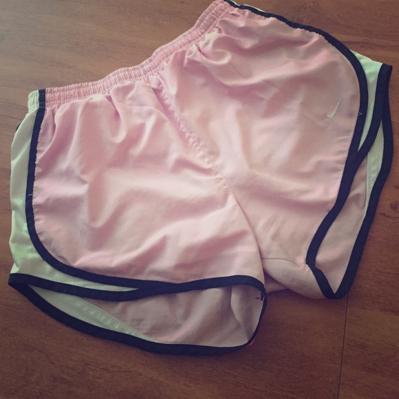 Pink nike shorts