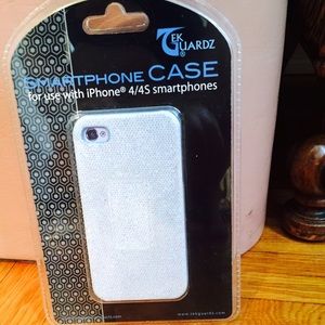 iPhone 4/4s Case- Blue Sparkles