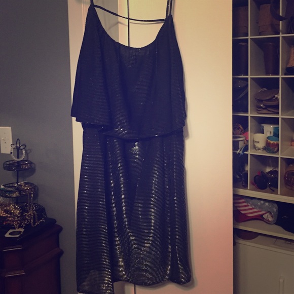 H&M black dress