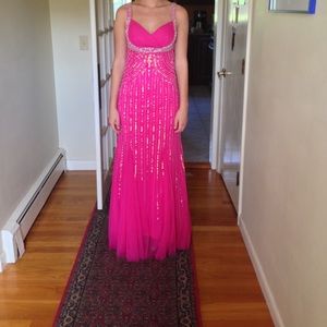 Gorgeous Pink Prom Gown