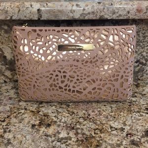 Ivanka Trump Rose Gold Lasercut Clutch