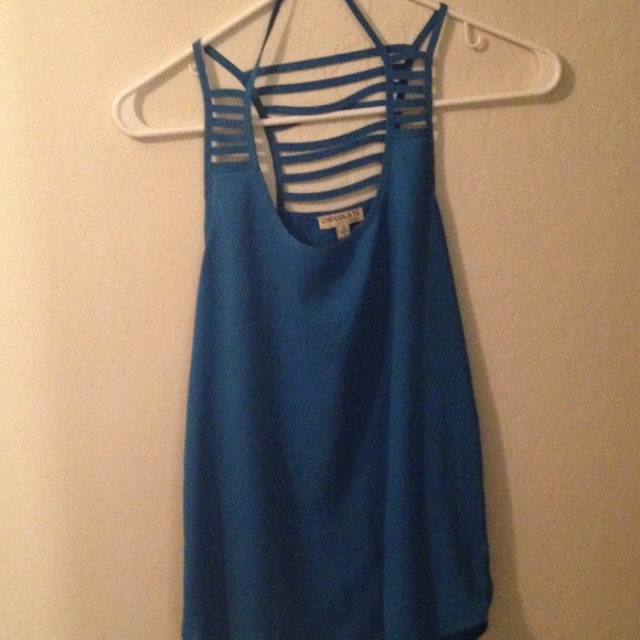 Royal blue tank top