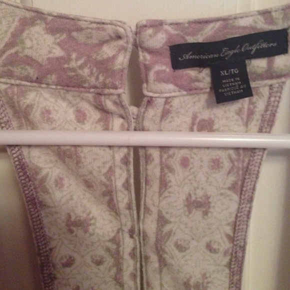 Lavander print racerback tank - Picture 2 of 3