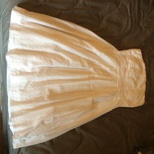 Beautiful white J. Crew dress!